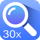 Magnifier Text Zoom 30x Icon