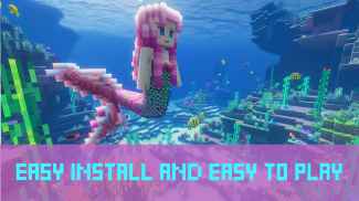 Mermaid for Minecraft PE MOD screenshot 1