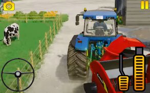 Tractor Driving farm game screenshot 2