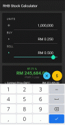 RHB Stock Calculator screenshot 2