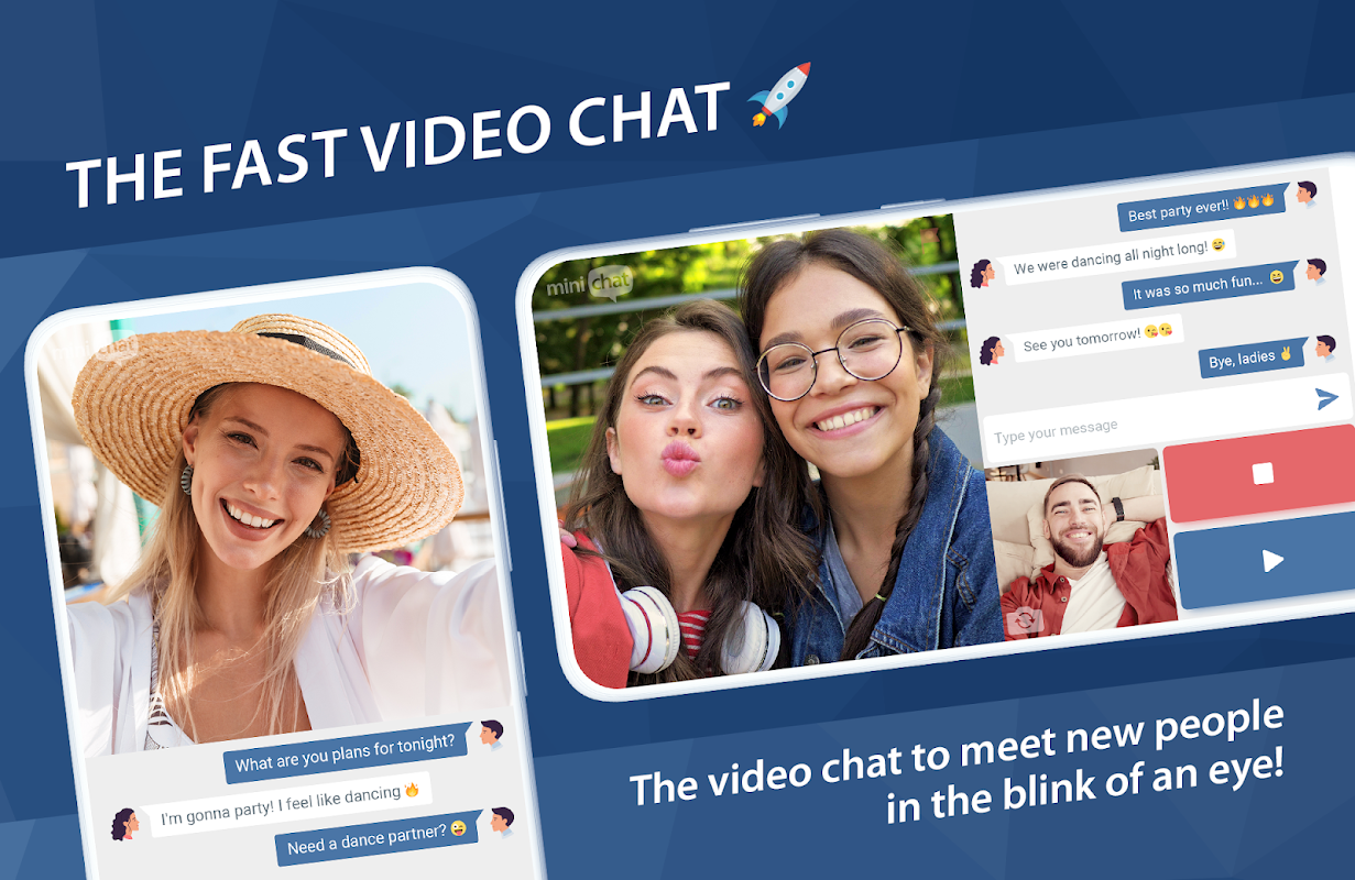 Minichat – The Fast Video Chat - Загрузить APK для Android | Aptoide