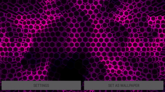 Neon Cells Particles 3D Live Wallpaper screenshot 16