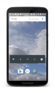 White Clouds HD Live Wallpaper screenshot 2