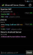 Server Status (for Minecraft) screenshot 1