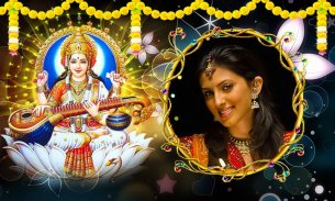 Goddess Saraswati Photo Frames screenshot 2