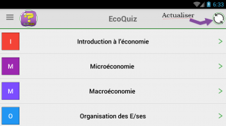 EcoQuiz ( Quizz en Economie ) screenshot 3