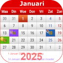 Nederland Kalender 2024 Icon