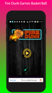 Fire Dunk - Basket Ball screenshot 2