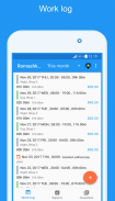 Express Worklog - timesheet, work time tracker screenshot 2