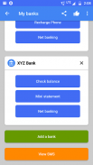 Bank balance check. screenshot 1