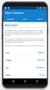 Keto Calculator - Low-Carb Macro Calculator screenshot 3