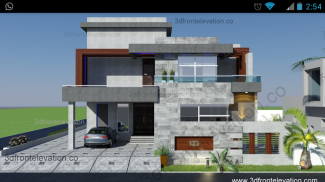 3D Front Elevation .co screenshot 3