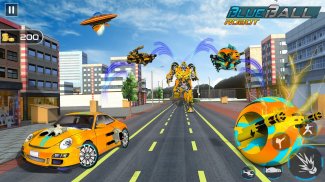 Ball Robot Car Transform Games - Robot Games screenshot 1