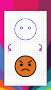 Cómo dibujar emoticones, emoji screenshot 3