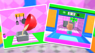 3D Makeup Kit Cake Games screenshot 4