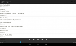 Light Music Player screenshot 0