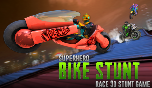 Superhero Bike Racing Game 3D screenshot 2