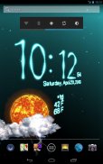 Weather Clock Live Wallpaper screenshot 13