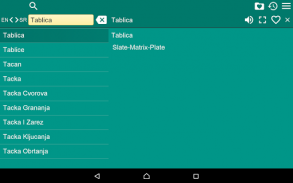 English Serbian Dictionary screenshot 1