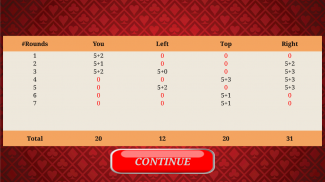 Judgement (whist) card match screenshot 3