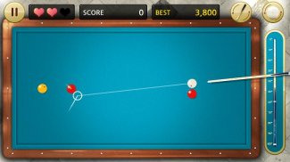 Billiards 3 ball 4 ball screenshot 0