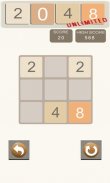 2048 Unlimited Puzzle screenshot 3