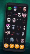 Halloween Party Makeup Stickers for Pictures screenshot 4