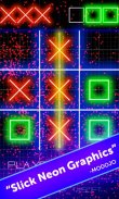 Tic Tac Toe Glow by TMSOFT screenshot 5