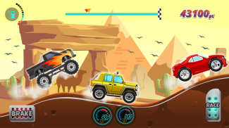 Niños coches colina Juegos de carreras -Conducción screenshot 11