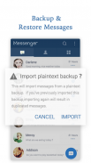Privacy Messenger-Texto Seguro,SMS,Tela De Chamada screenshot 4