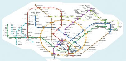 Singapore Train Map (Offline)