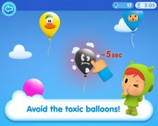 Pocoyo Pop Balloon Game screenshot 3