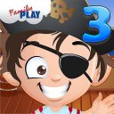 3 Juegos pirata Niños Grado Icon