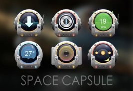 Space Capsule C Launcher Theme screenshot 5