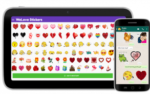 💚 WeLove : love stickers (WAStickerApps) screenshot 3