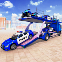 Us police Limo Transporter: Police Transport Game