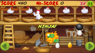 Angry Chicken: Egg Madness! - Catch Chicken Eggs screenshot 1