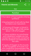 Vitamin and Minerals : Guide screenshot 14