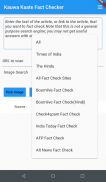 Kauwa Kaate Fact Checker from IIT Bombay screenshot 3