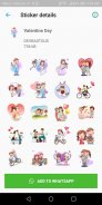 Valentine Day Stickers (WAStickerApps) screenshot 4