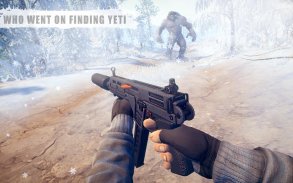 Yeti Finding Monster Hunting: Survival Game screenshot 5