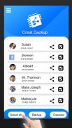 Easy Contacts Backup and share screenshot 2