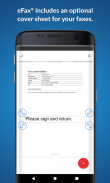 eFax - Mobile phone fax app screenshot 1