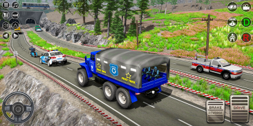US American Police Truck Games screenshot 4