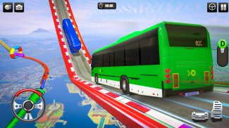 Stunt bus driving sim offroad screenshot 0