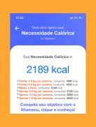 Taxa Metabólica Basal & Calorias Diárias screenshot 4