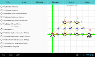 Stiffness Method Solver screenshot 8