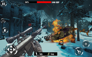 Desert Mountain Sniper Modern Shooter Combat screenshot 2