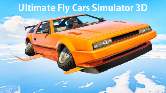 Ultimate Fly Cars Simulator 3D screenshot 0