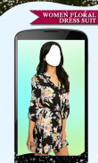 Women Floral Dress Suit screenshot 1